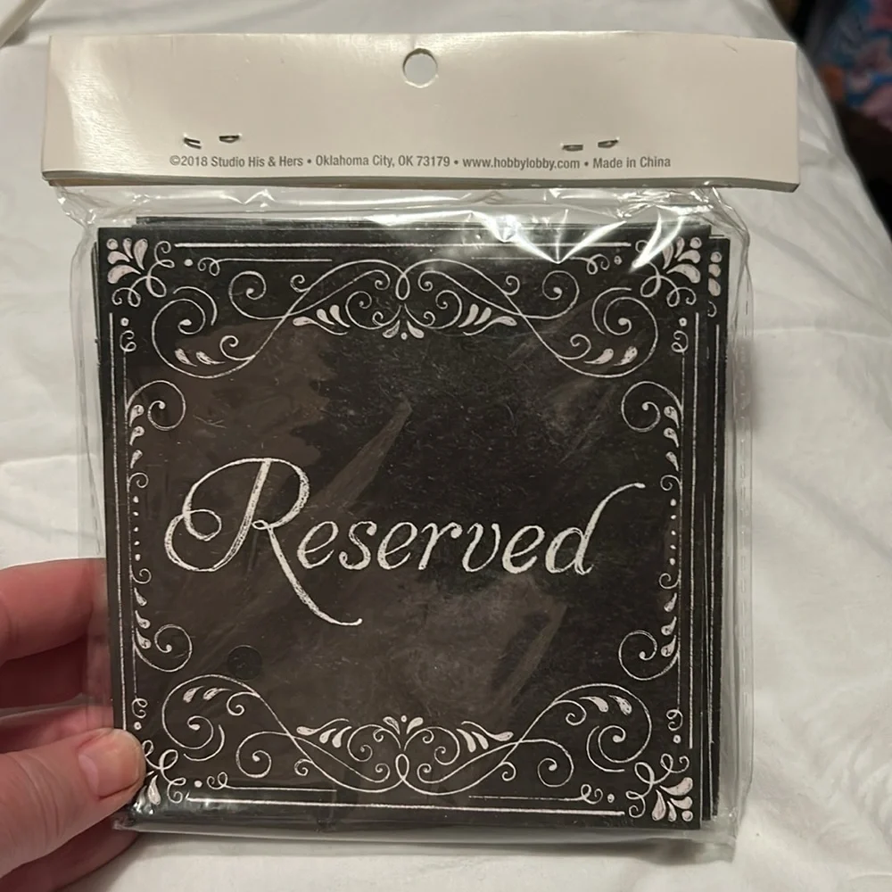 24 table cards
